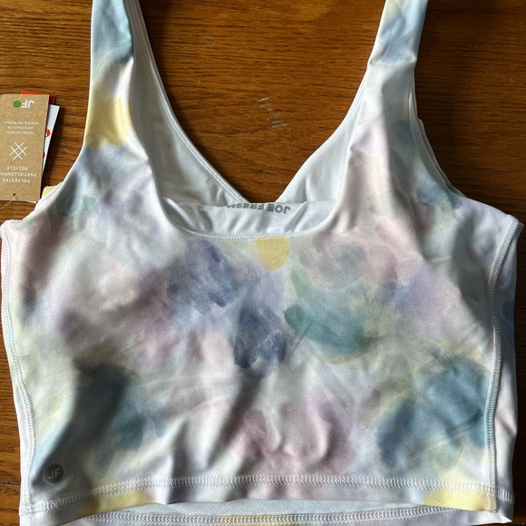 Crop top w/ sports bra - Picture 4 of 4